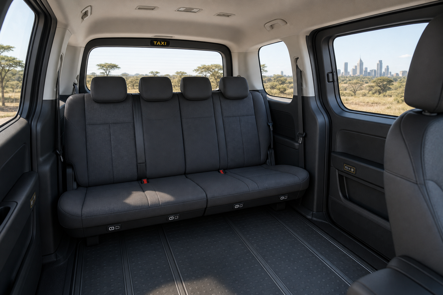 LYD Flux 3 — passenger cabin with four seats