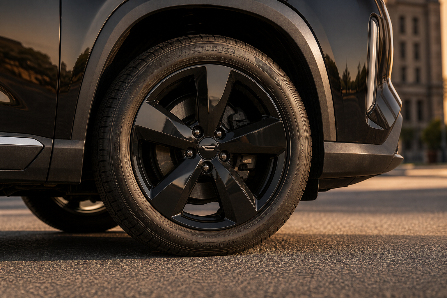 LYD Flux 3 — commercial-grade wheel detail