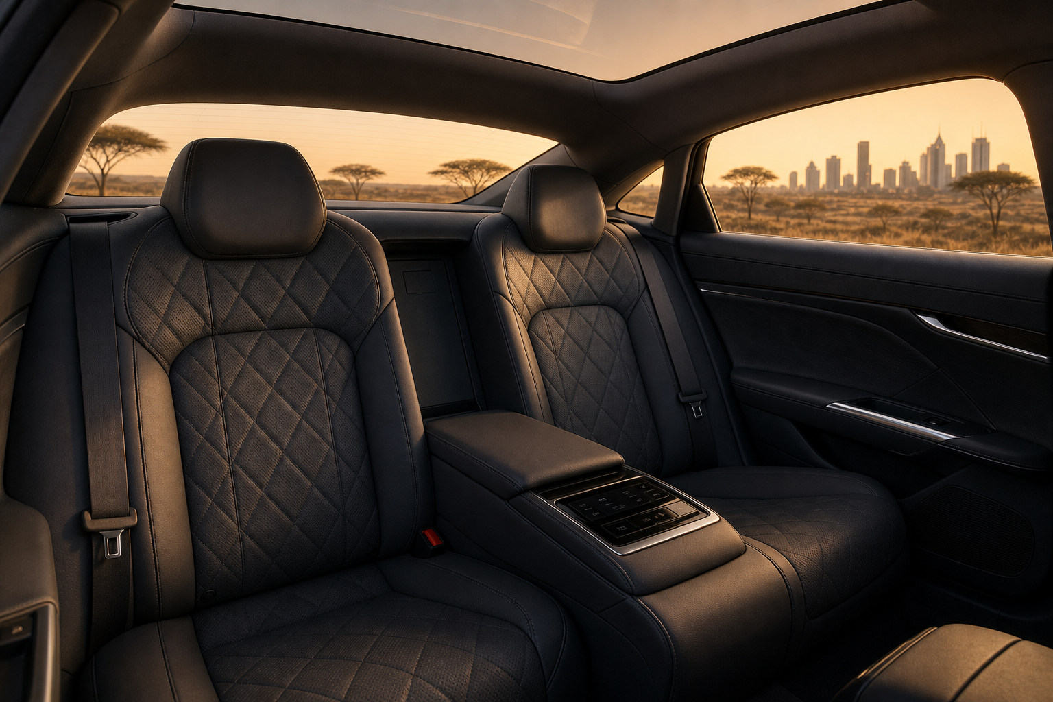 LYD Nova — rear cabin and panoramic glass roof