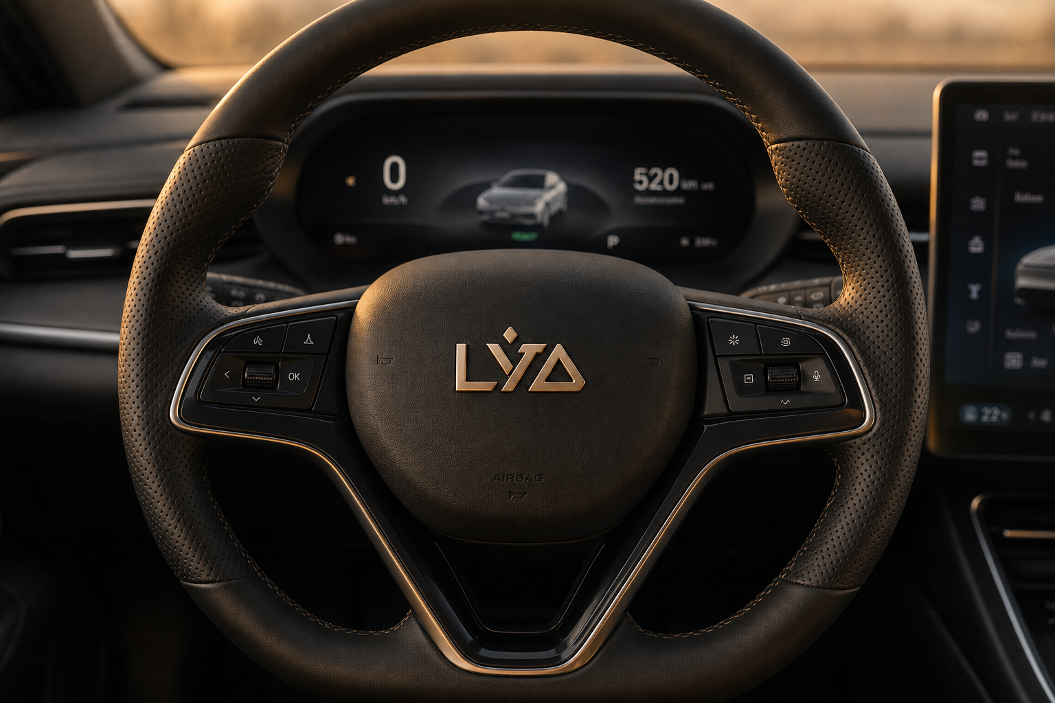 LYD Nova — driver-focused steering wheel