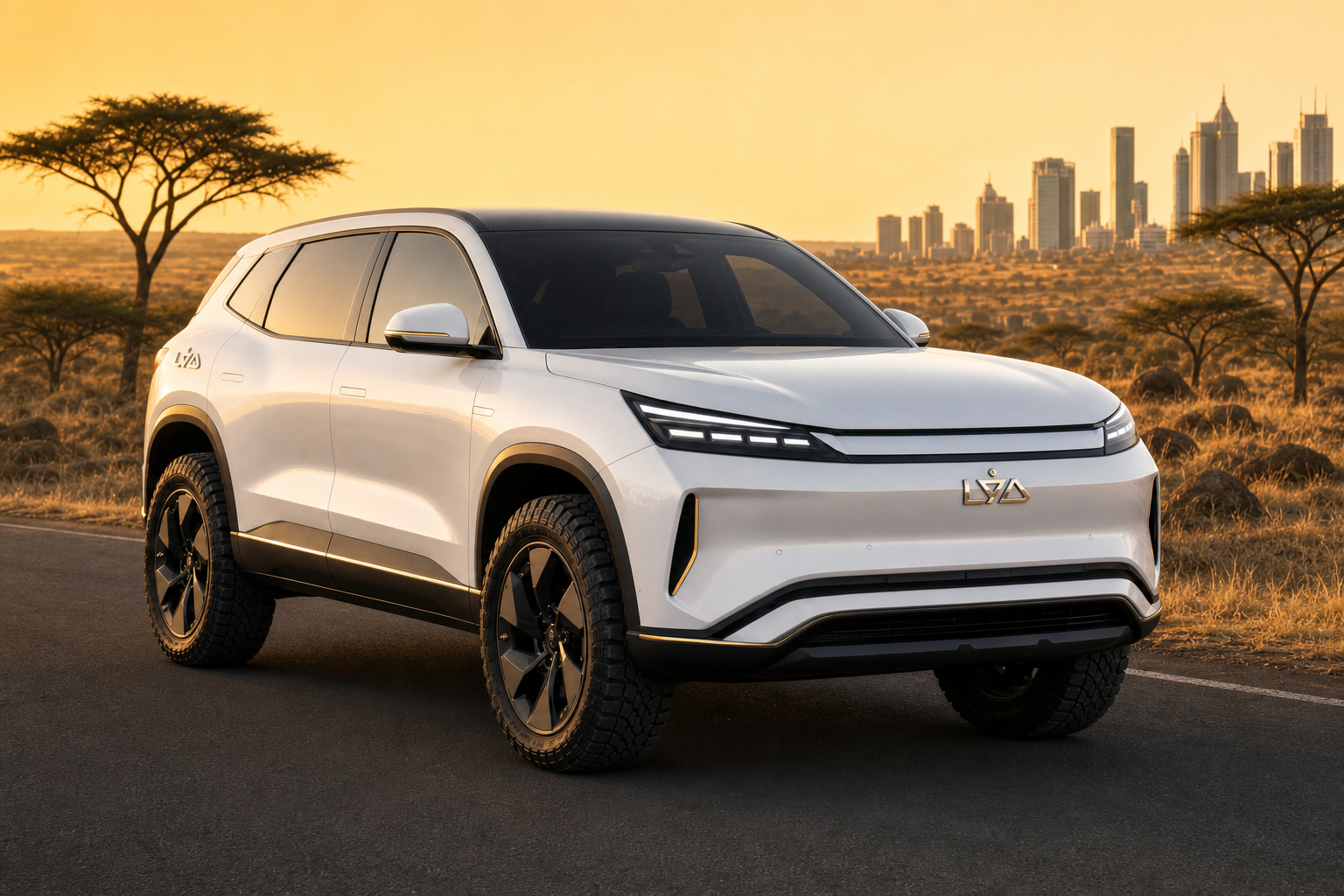 LYD Phantom X — front three-quarter view