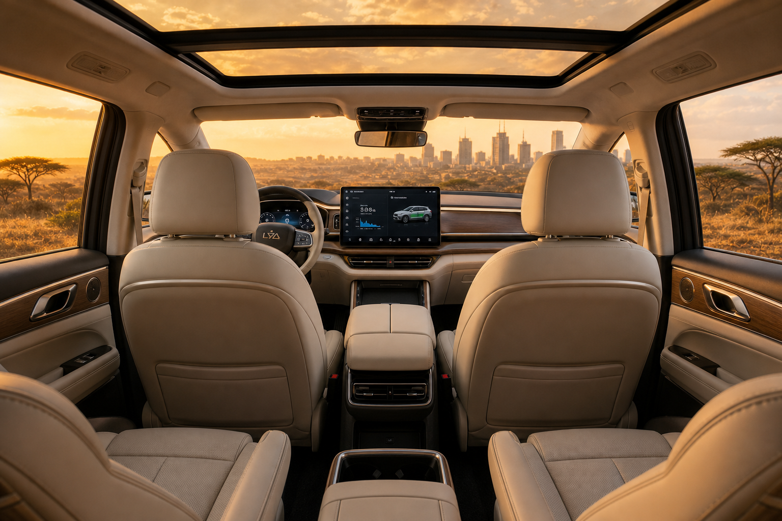 LYD Phantom X — interior cabin view