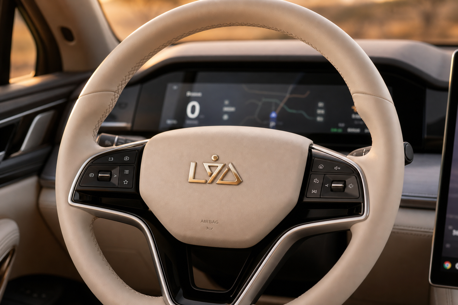 LYD Phantom X — multifunction steering wheel