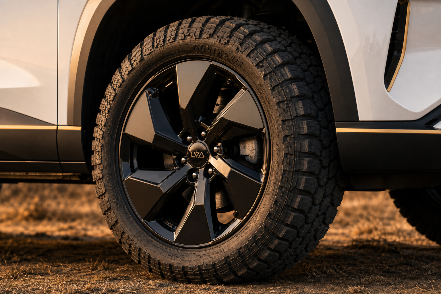 LYD Phantom X — 21-inch aero wheel detail