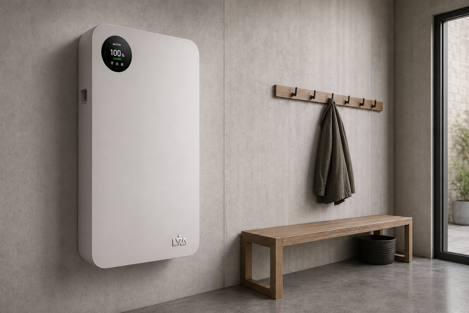 LYD SafeCell 10 Wall — 10 kWh wall-mounted home battery